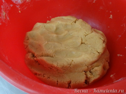 Приготовление рецепта Арахисовое печенье из арахисовой пасты шаг 5
