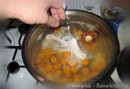 Приготовление рецепта Рыбный суп шаг 3