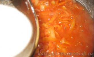 Рецепт томатной подливки с луком и морковью - шаг 10