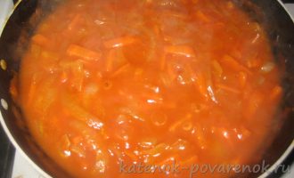 Рецепт томатной подливки с луком и морковью - шаг 11