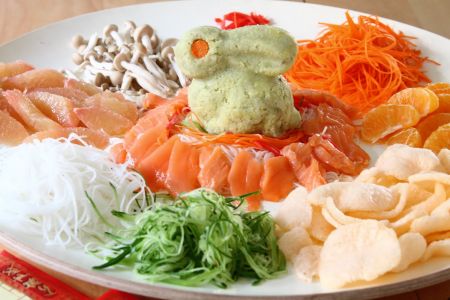 Ушенг, китайский рыбный салат