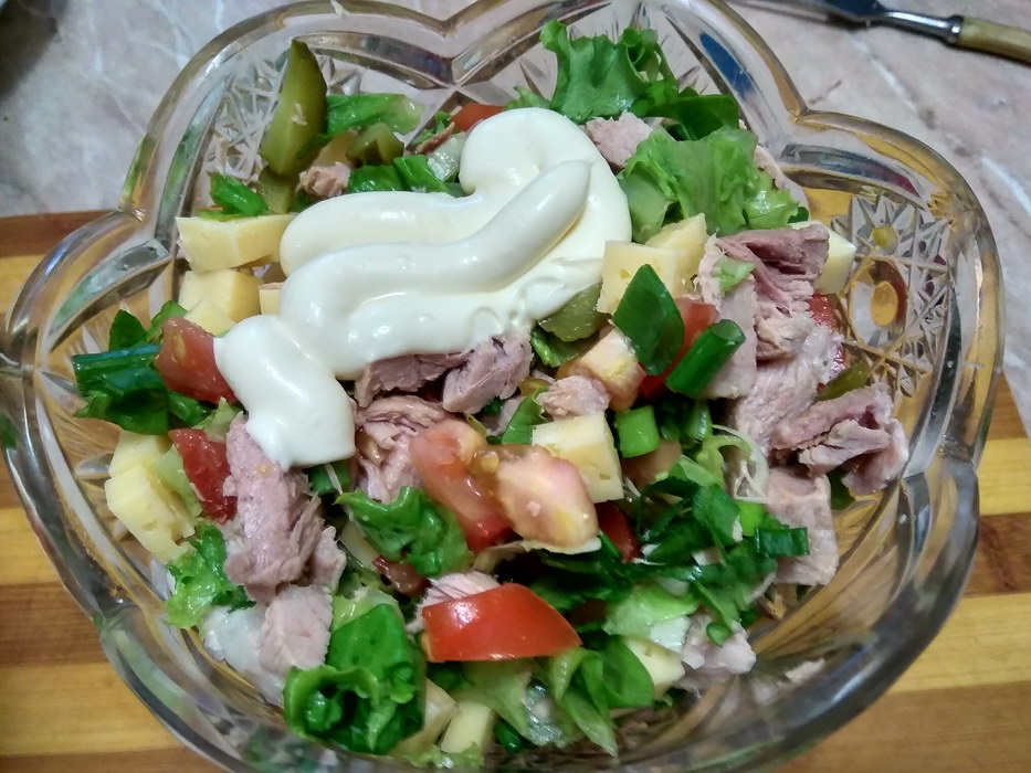 Салат «Баварский» - рецепт мужского салата