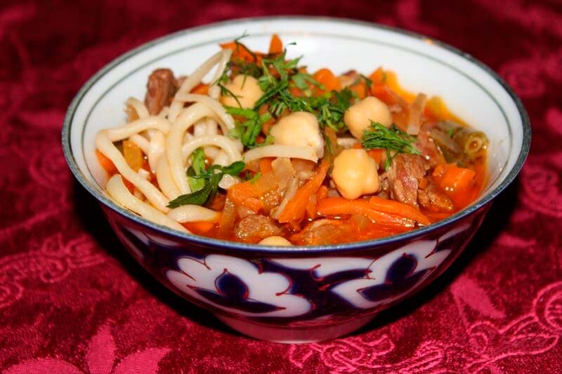 Узбекская кухня: лагман – особенности + рецепт приготовления