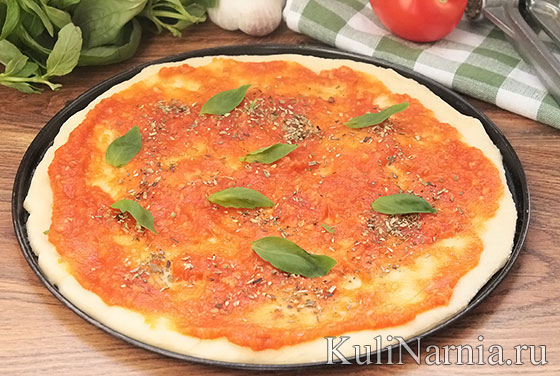 Рецепт пиццы маргарита классический рецепт