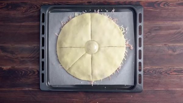 Нарезка сегментов пирога