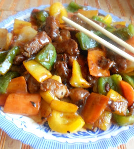 Китайская кухня: рыба в кисло-сладком соусе