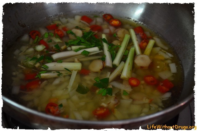 Рецепт супа Том Ям