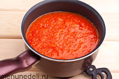 Суп из сладкого перца и томатов
