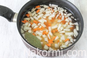 Гречневый суп с фрикадельками
