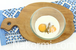 Картофельная запеканка с яйцом и молоком
