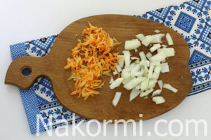 Рис с горошком и морковью