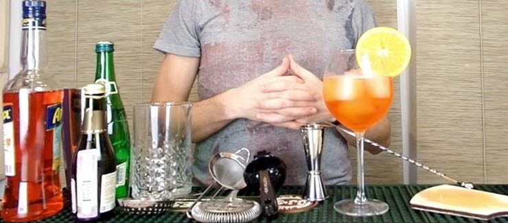  апероль шприц коктейль с пошаговым фото 