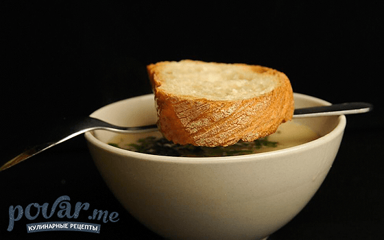 Чесночный суп - рецепт приготовления с фото