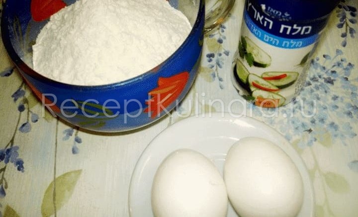 Домашняя лапша на яйцах для супа с курицей