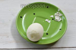 Фото совета Как чистить варёные яйца