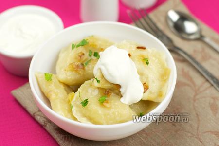 Фото рецепта Вареники с картошкой