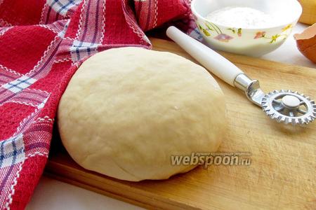 Фото рецепта Заварное тесто для чебуреков