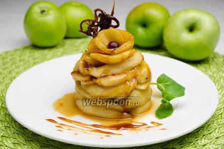 Фото рецепта Карамелизированные яблоки