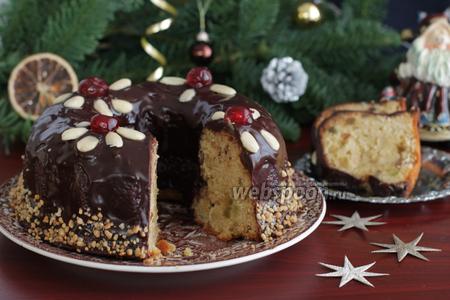 Фото рецепта Рождественский кекс