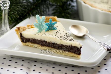 Фото рецепта Сметанный пирог с маком