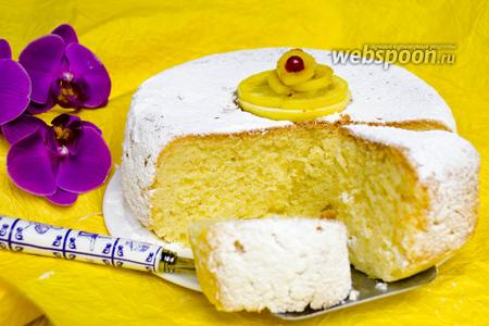 Фото рецепта Лимонный кекс в мультиварке