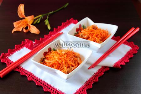 Фото рецепта Хе из горбуши с морковью по-корейски
