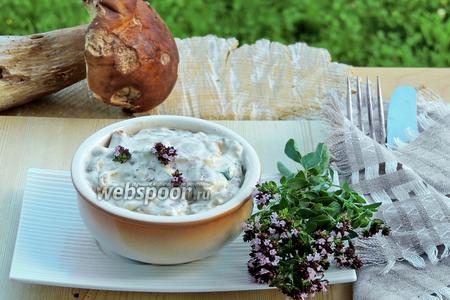 Фото рецепта Рагу из белых грибов