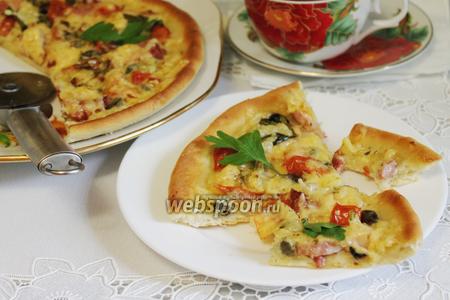 Фото рецепта Белая пицца