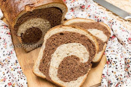 Фото рецепта Ржаной хлеб с какао