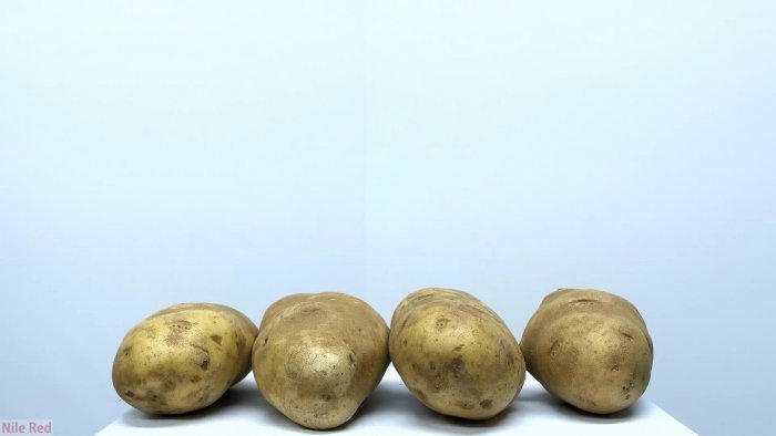 Получение крахмала из картофеля