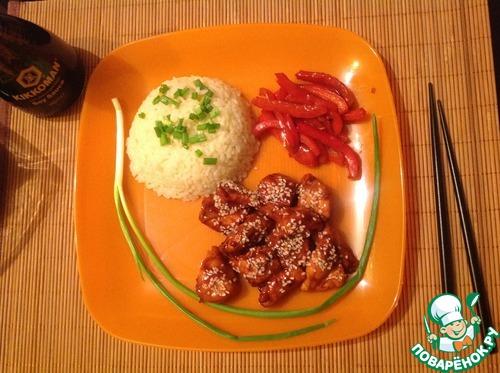 Курица по-тайский пошаговый рецепт с соевым соусом. Рецепт «Карамельная курица по-тайски»: