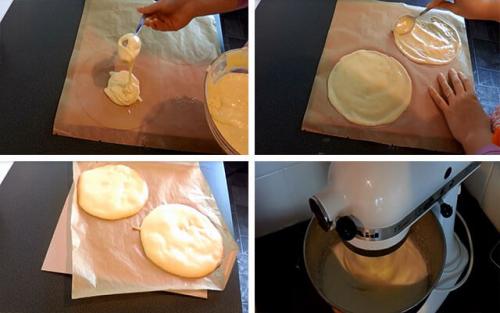 Молочная девушка торт со сметаной. Процесс приготовления коржей