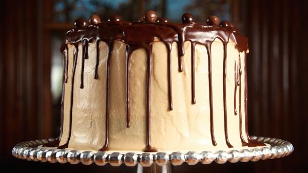 шоколадные подтеки на торте рецепт