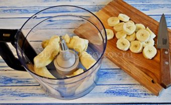 подготовка бананов