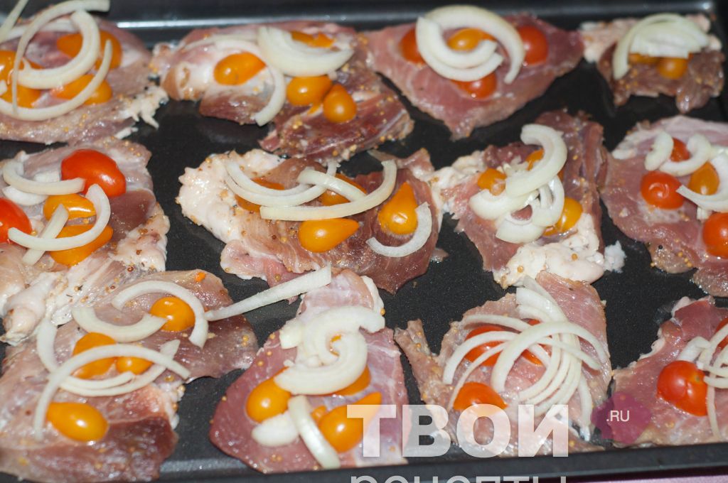 Шницель в духовке