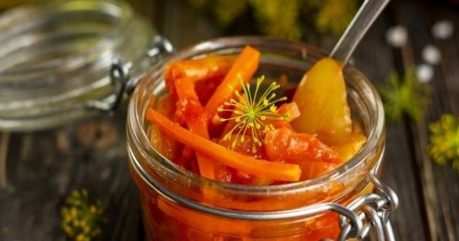 Лечо с морковью - необычные рецепты простой и вкусной заготовки
