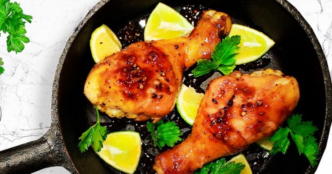 Куриные ножки на сковороде - самые вкусные блюда с хрустящей корочкой