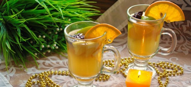 Глинтвейн с апельсиновым соком