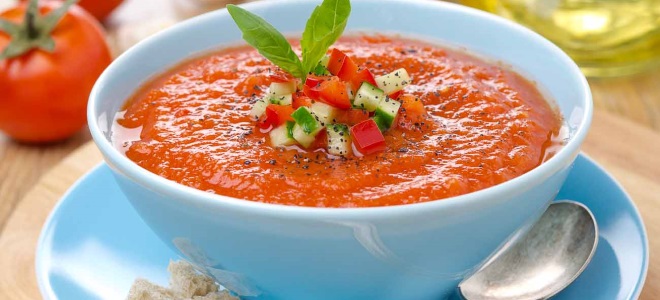 суп гаспачо из помидоров рецепт