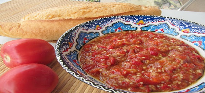 Турецкий соус из баклажанов