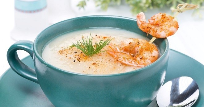 Суп-пюре с креветками – вкусные легкие рецепты нежного изысканного блюда