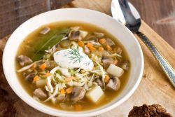 грибной суп классический рецепт