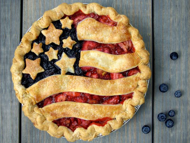 Америка -яблочный пирог