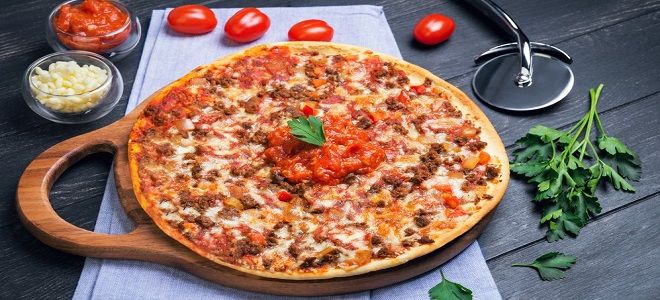 Пицца Болоньезе - рецепт