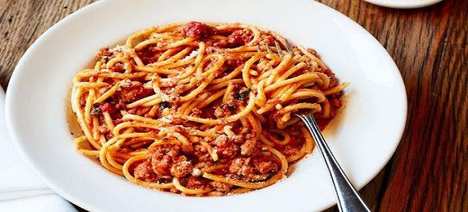 Спагетти Болоньезе - рецепт