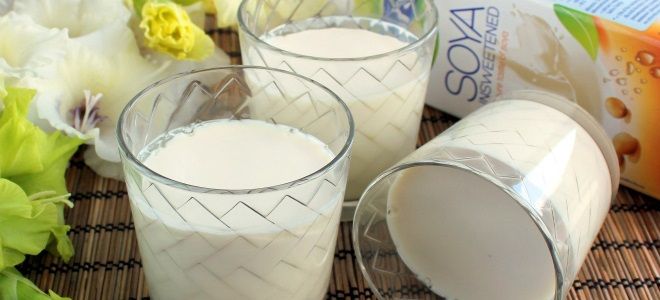 йогурт из соевого молока