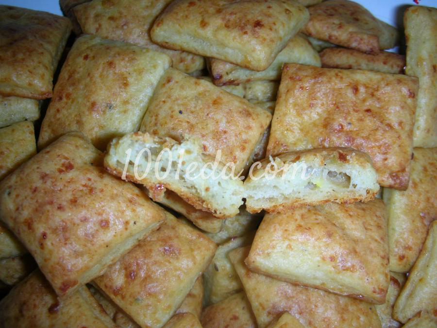 Соленое творожное печенье: рецепт с пошаговым фото - Шаг №11