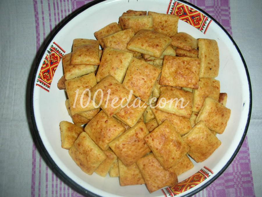 Соленое творожное печенье: рецепт с пошаговым фото - Шаг №9