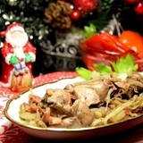 Ароматная куриная печень,запеченная в фольге - новогоднее спасибо викуле-passion1963