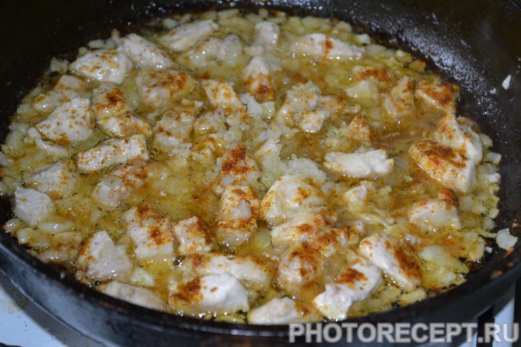 Фото рецепта - Лапша с курицей и соевым соусом - шаг 4